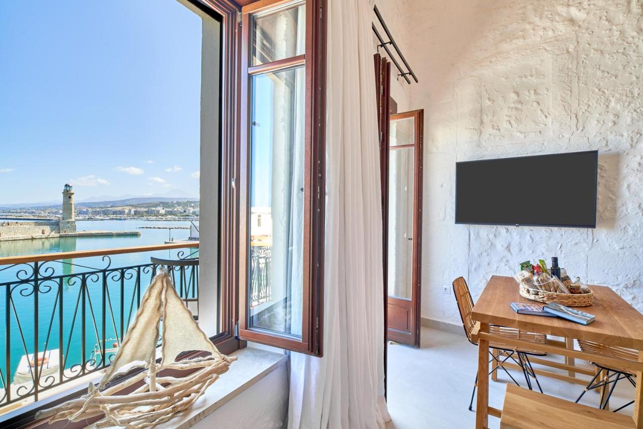 Vista Del Porto Luxury Suites Rethymno Exteriör bild