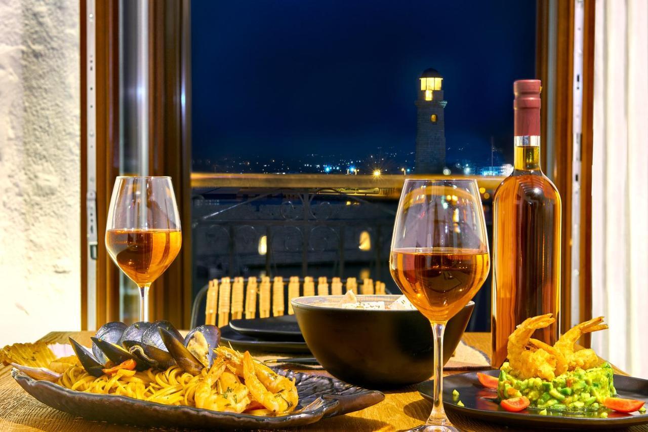 Vista Del Porto Luxury Suites Rethymno Exteriör bild