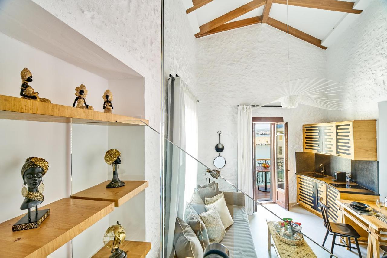 Vista Del Porto Luxury Suites Rethymno Exteriör bild