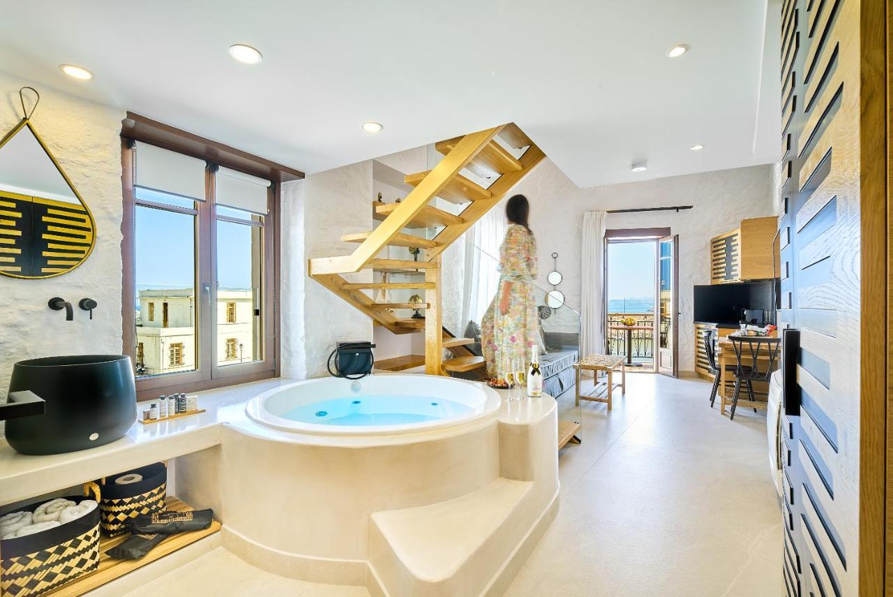 Vista Del Porto Luxury Suites Rethymno Exteriör bild